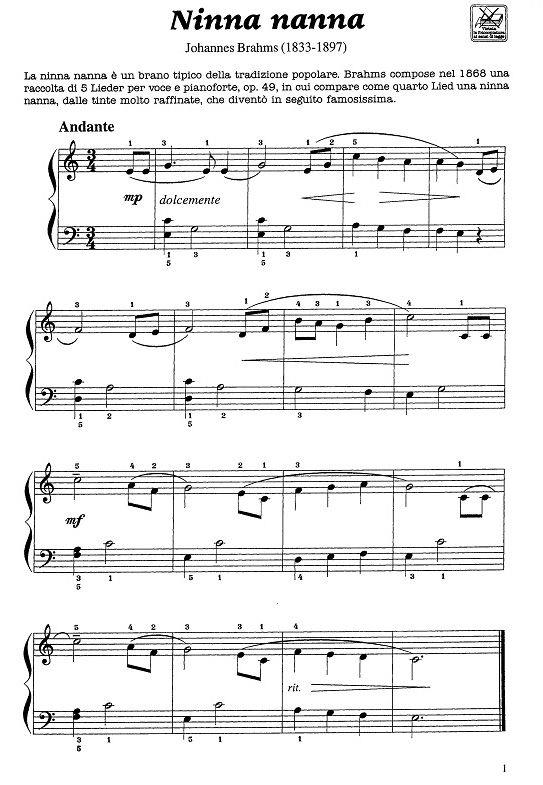Primi Passi Sulla Tastiera Del Pianoforte - pro klavír